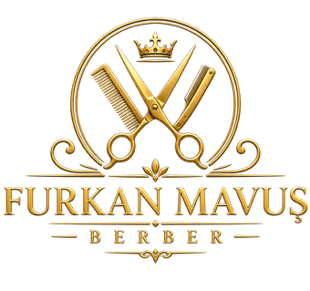 Furkan Mavuş Berber logosu