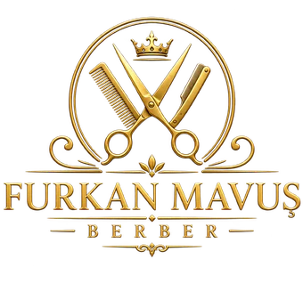 Furkan Mavuş Berber logosu